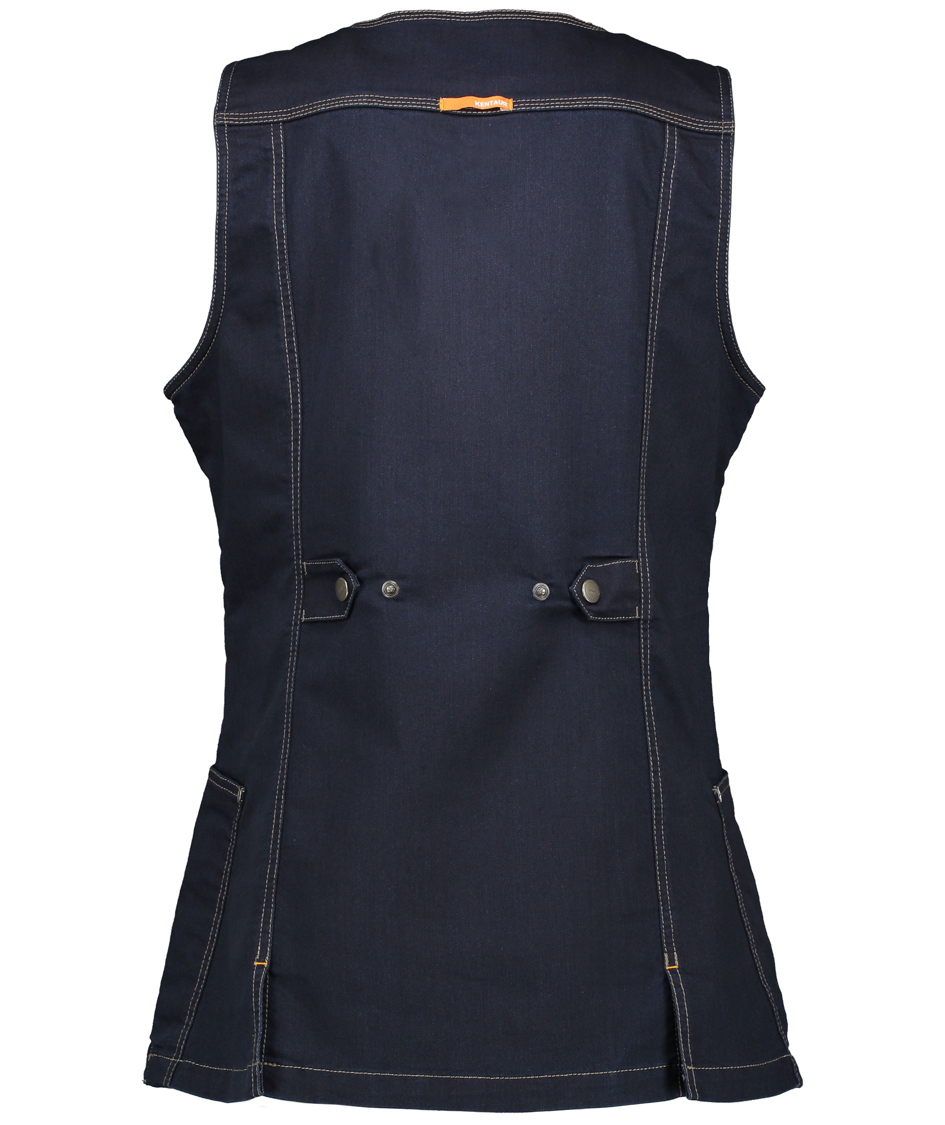 Kentaur women's vest, Dark denim