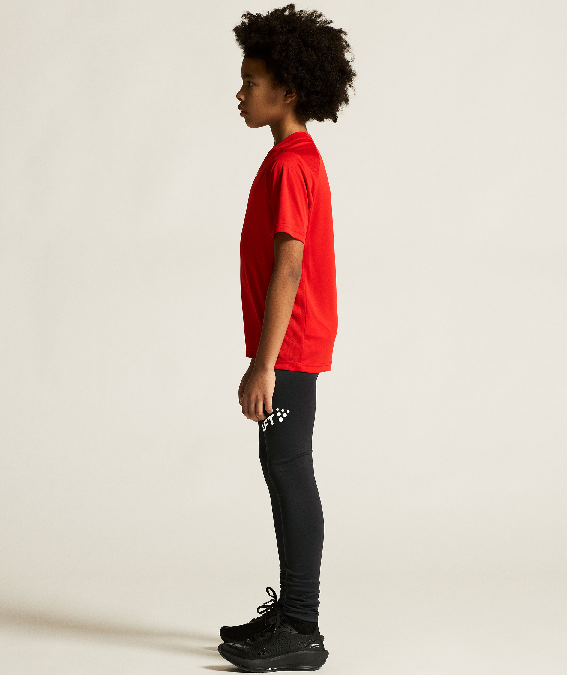 Craft Rush 2.0 T-shirt till barn, Bright red, large image number 4