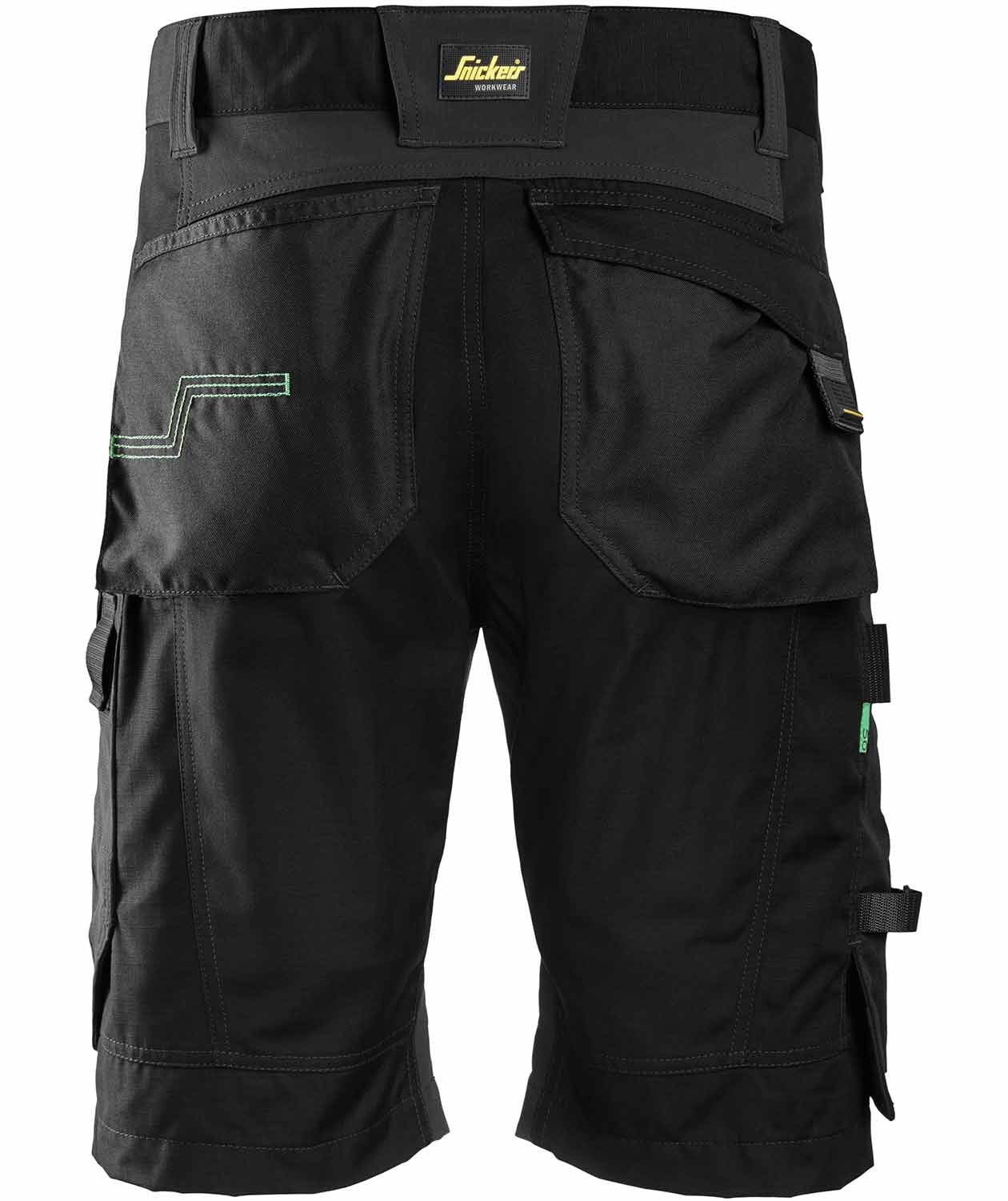 Snickers Flexiwork work shorts 6914, Black