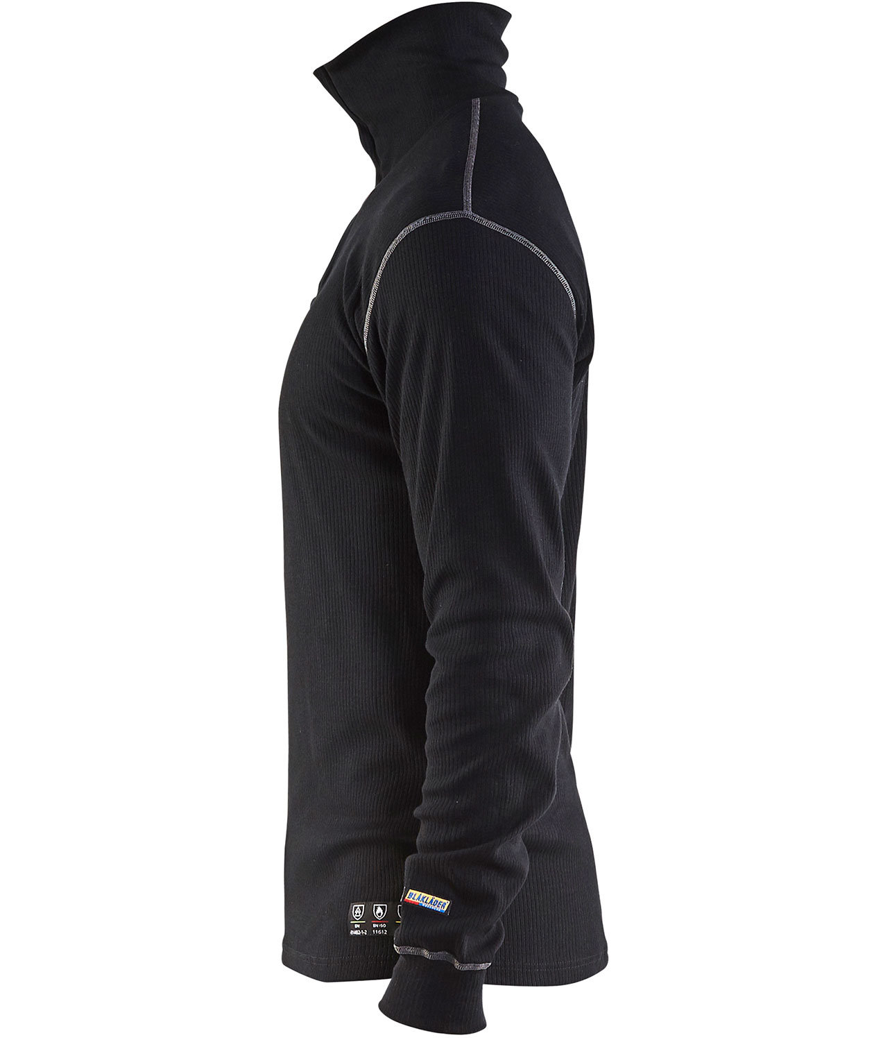 Bl&aring;kl&auml;der Anti-Flame long-sleeved undershirt, Black, large image number 2