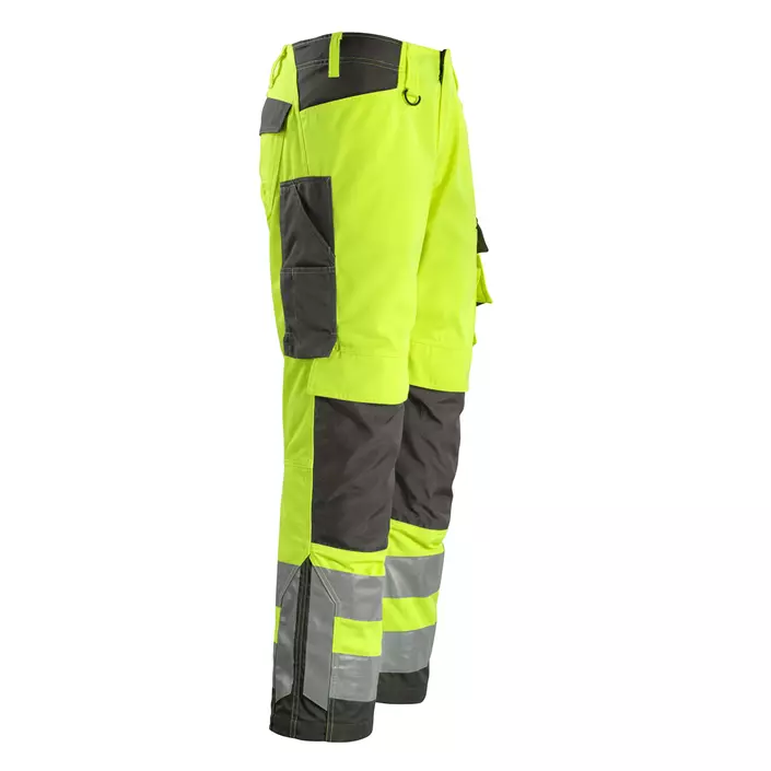 Mascot Safe Supreme Kendal arbeidsbukse, Hi-vis Gul/Mørk antrasitt, large image number 3