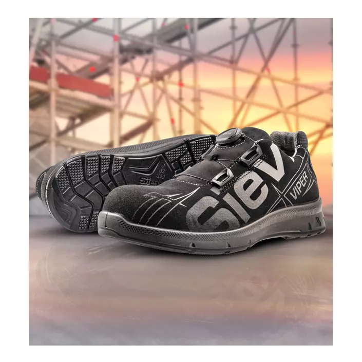Sievi Viper 3 Roller women's safety shoes S3, Black, large image number 1