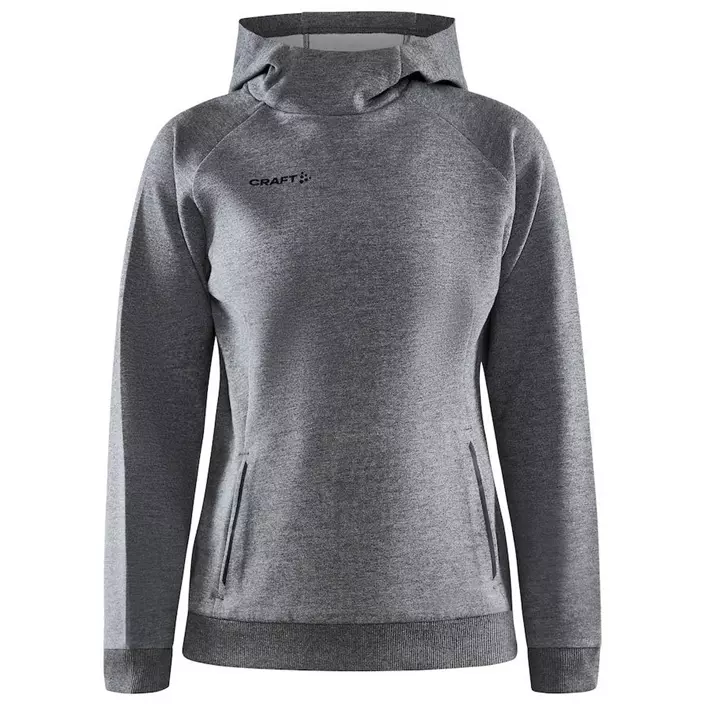 Craft Core Soul Hood dame sweatshirt, Dark Grey Melange, large image number 0