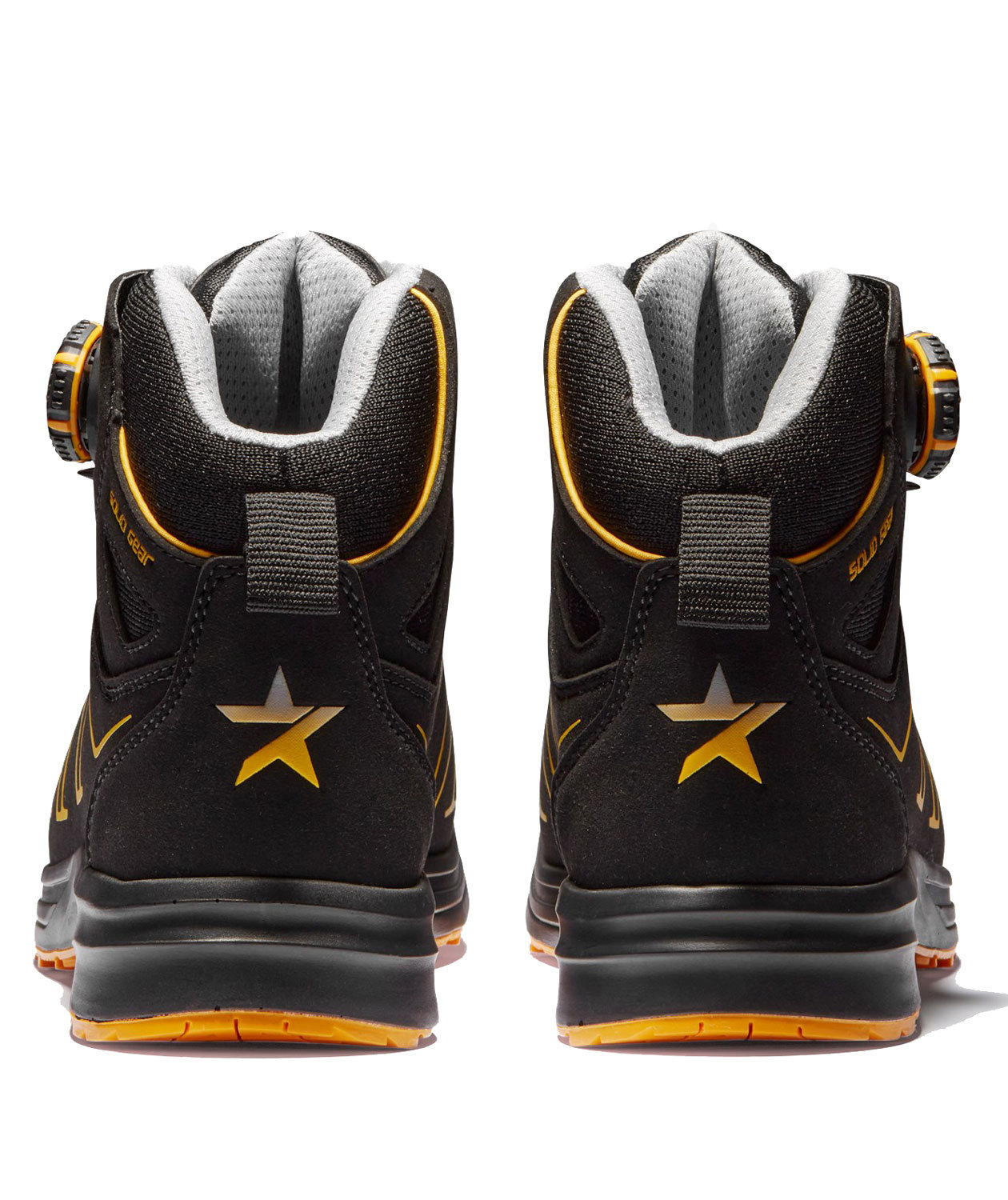 Solid Gear Reckon safety boots S3, Black/Yellow, large image number 4