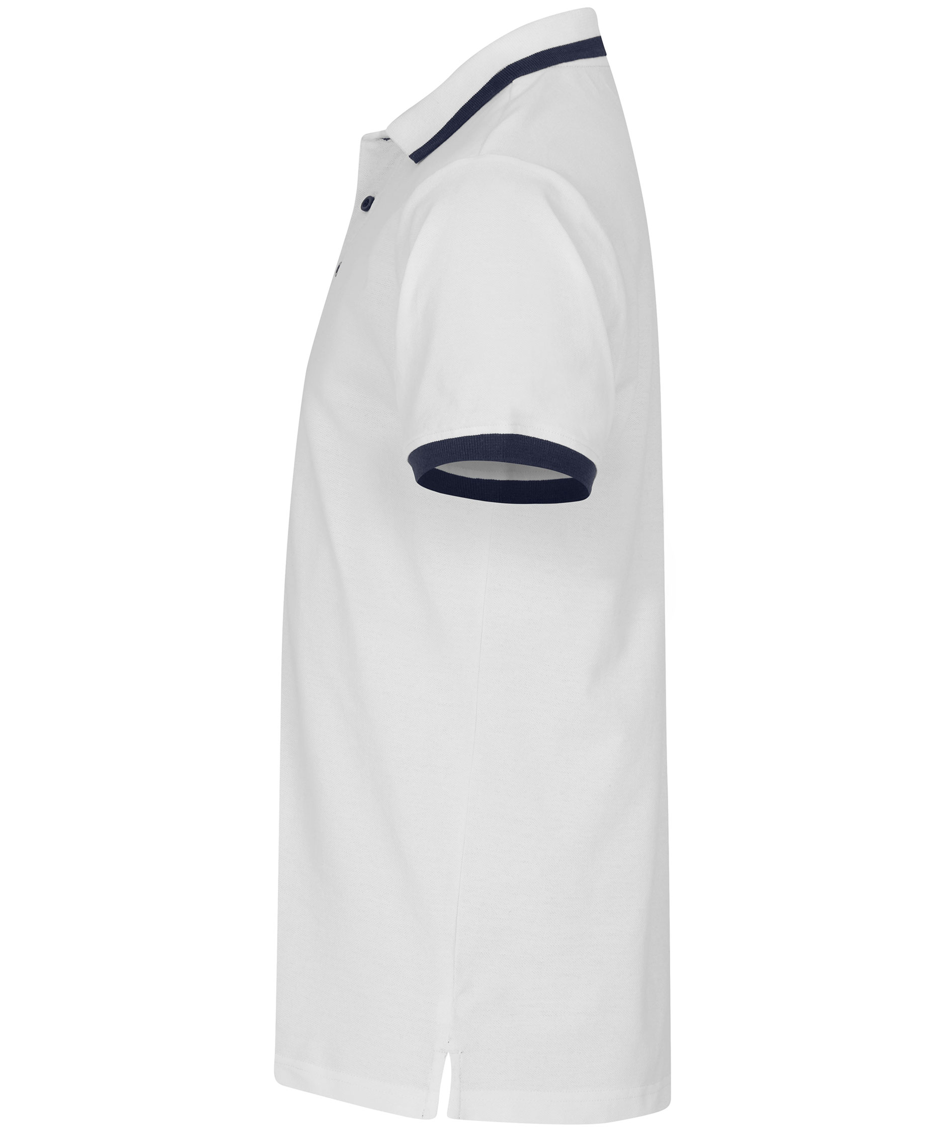 Clique Austin polo shirt, White, large image number 3