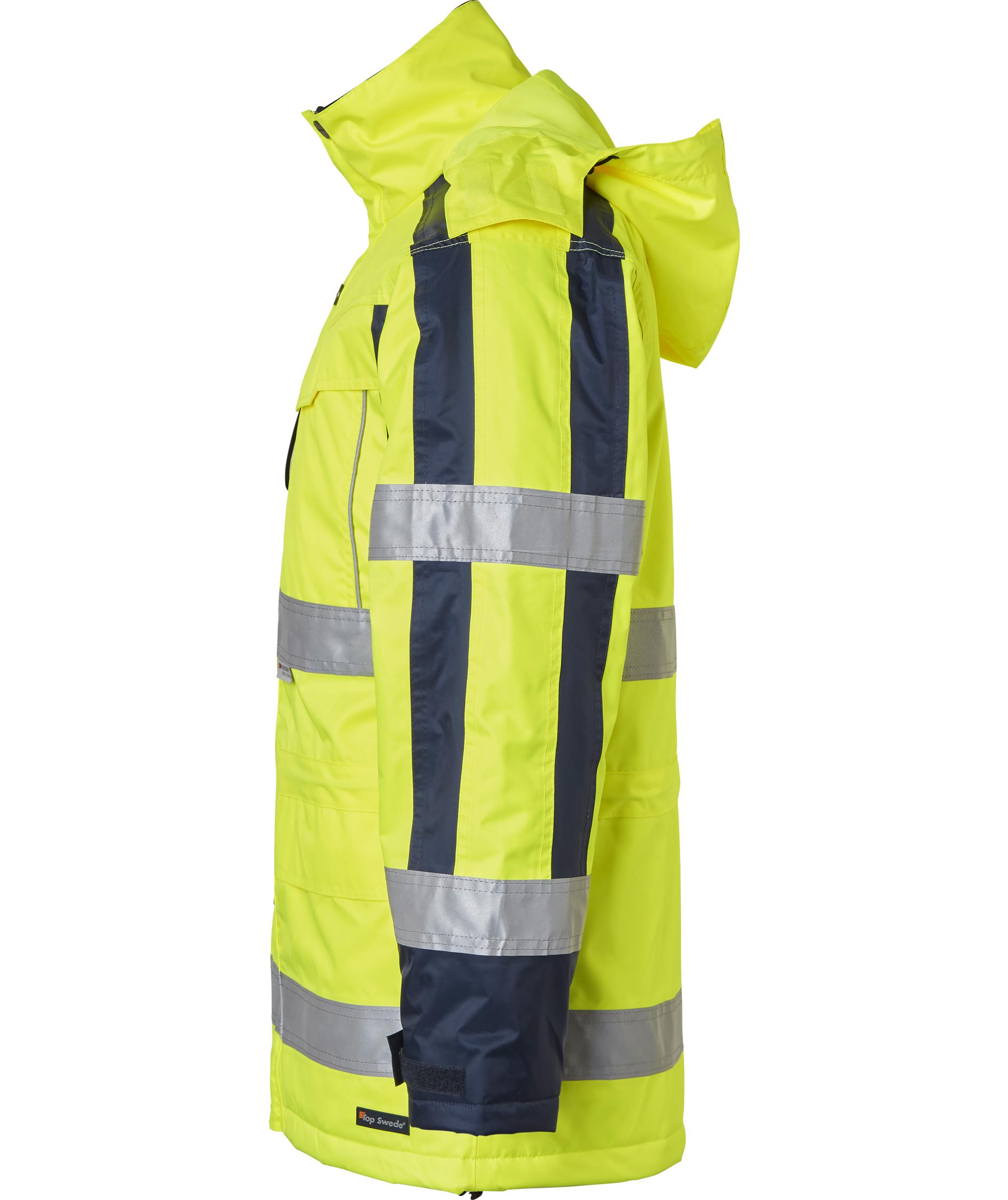 Top Swede parka 6317, Hi-Vis Yellow/Navy, large image number 3