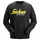 Snickers Logo collegegenser 2898, Black, Black, swatch
