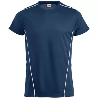 Clique Ice Sport-T  T-skjorte, Navy/Hvit