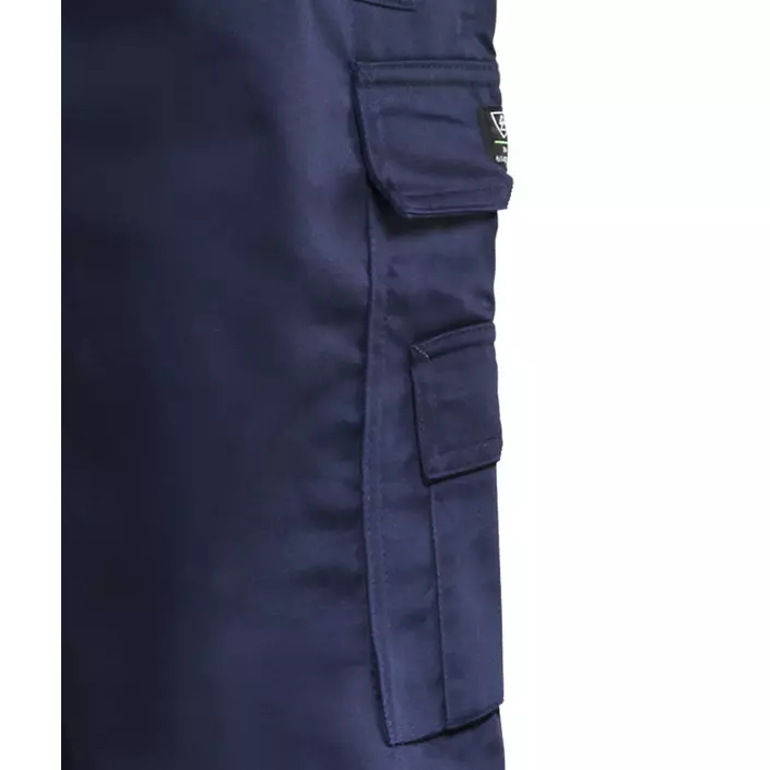 Blåkläder Anti-Flame arbejdsbukser, Marine, large image number 2