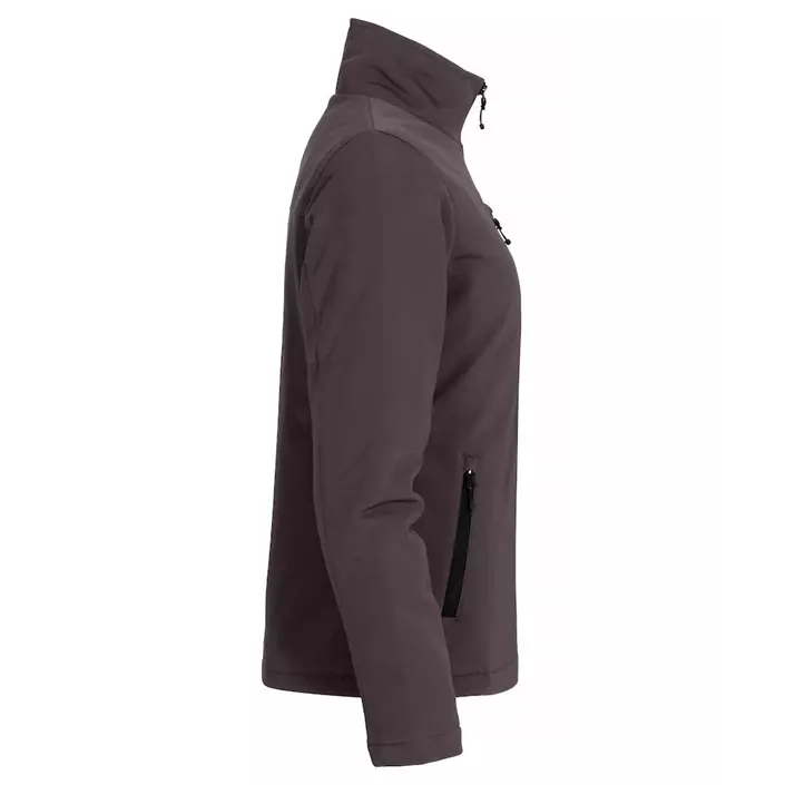 Clique lined women's softshell jacket, Dark Grey, large image number 3