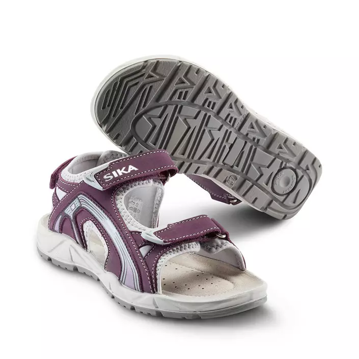 2nd quality product Sika motion Lady sandals OB, Purple, large image number 0