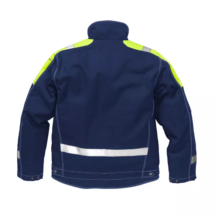 Fristads craftsman winter jacket 447, Blue, large image number 1
