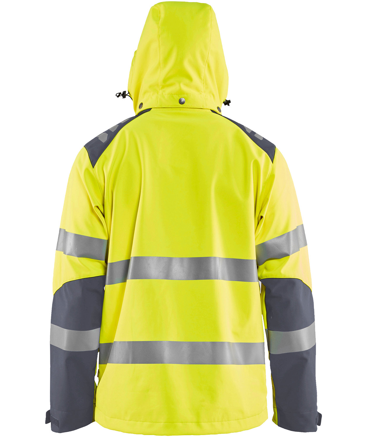 Bl&aring;kl&auml;der softshell jacket, Hi-vis Yellow/Grey, large image number 2