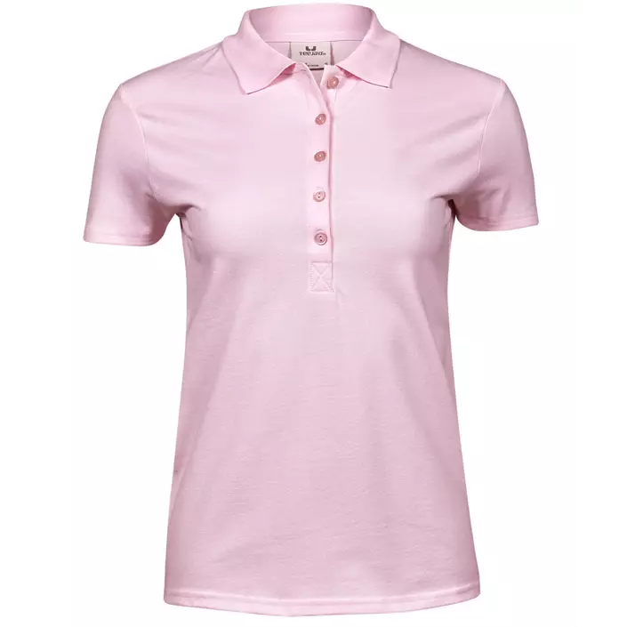 Tee Jays Luxury stretch women's polo T-shirt, Light Pink, large image number 0