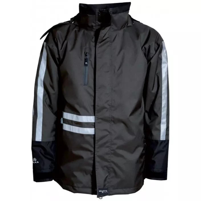 Elka Working Xtreme 2-in-1 winter jacket, Charcoal/Black, large image number 0