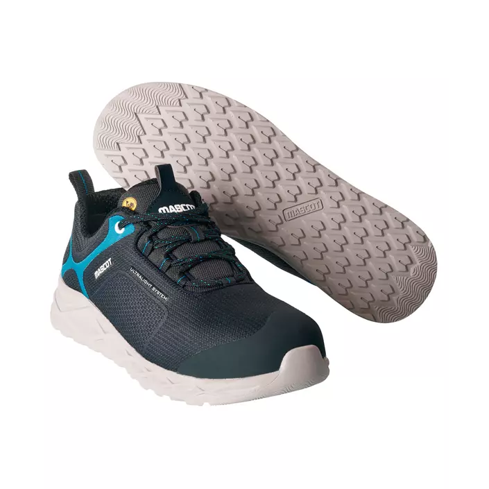 Mascot Carbon Ultralight safety shoes SB P, Dark Marine/Azure, large image number 0
