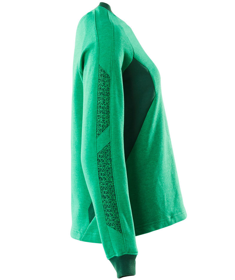 Mascot Accelerate women's sweatshirt, Grass green/green, large image number 3