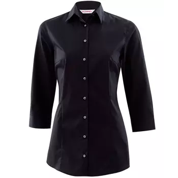 Kümmel Frankfurt women's slim fit shirt 3/4 sleeves, Black