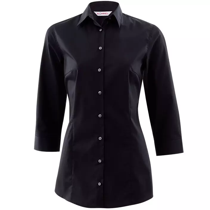 Kümmel Frankfurt women's slim fit shirt 3/4 sleeves, Black, large image number 0
