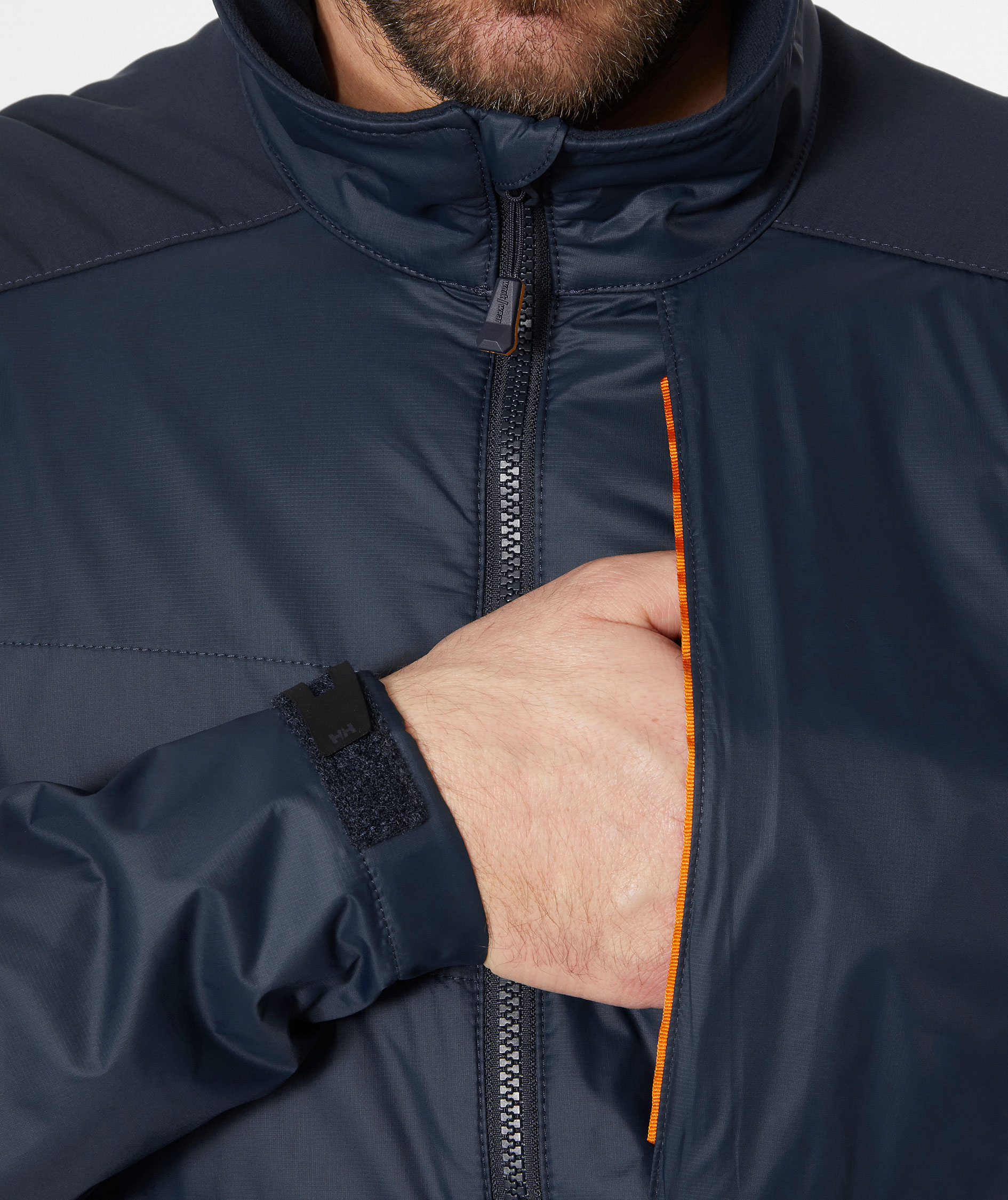 Helly Hansen Kensington vattert jakke, Navy, large image number 4