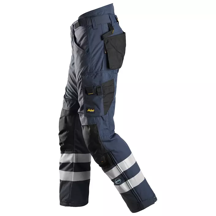 Snickers AllroundWork 37.5® winter trousers 6619, Navy/Black, large image number 3