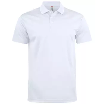 Clique Basic Active  polo shirt, White