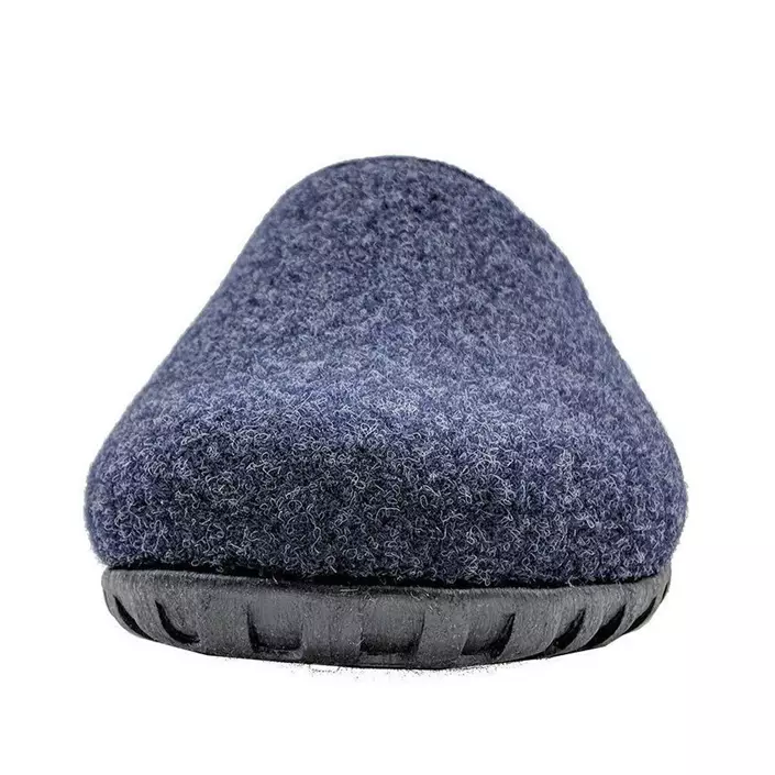 Gumbies Outback Slippers, Navy/Grey, large image number 4