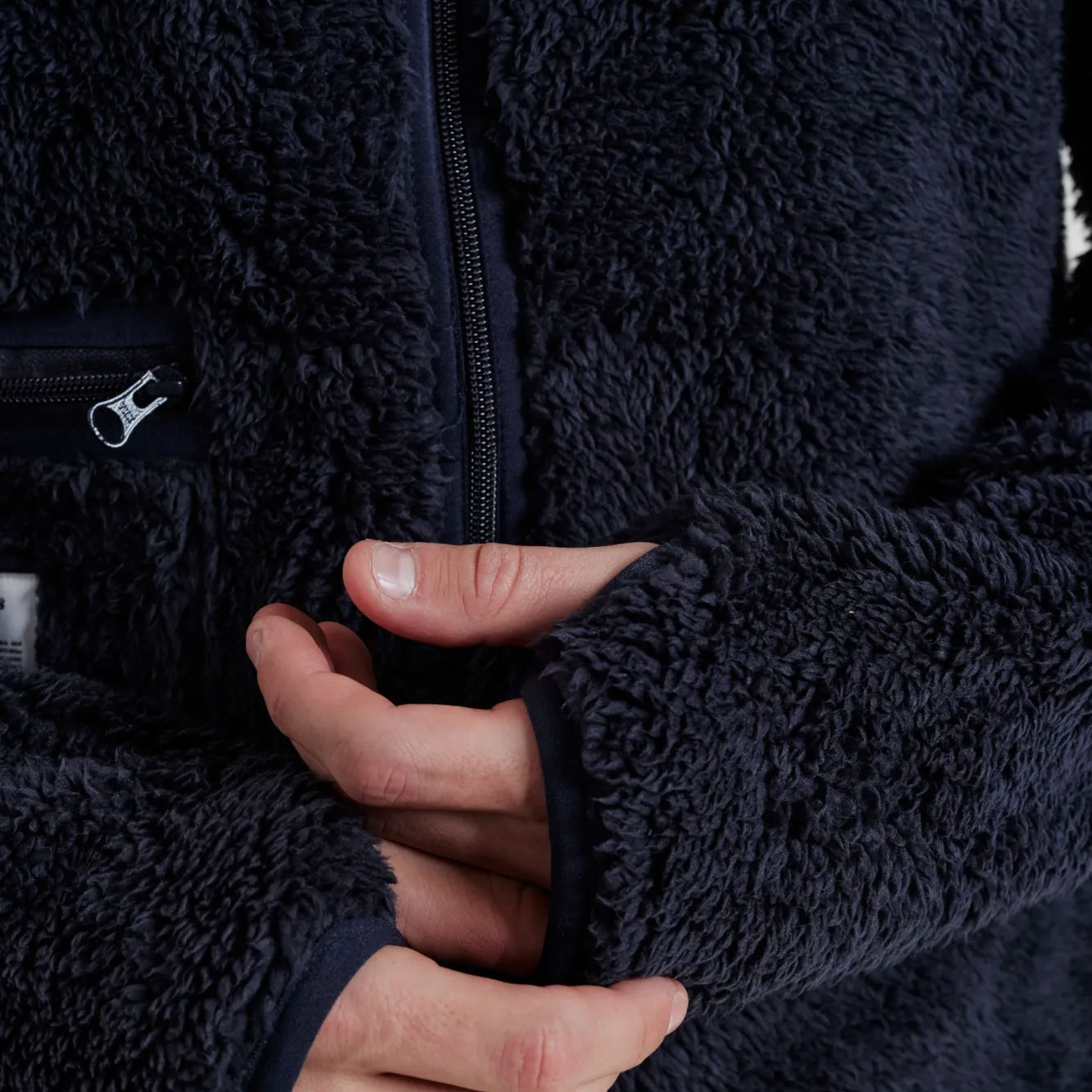 Rester&ouml;ds p&auml;lsfiberjacka, Navy, large image number 4