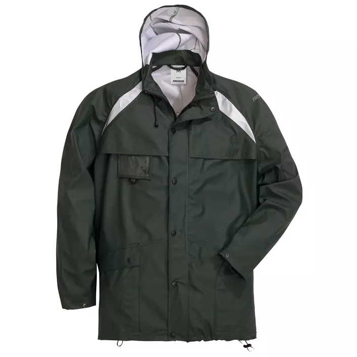 Fristads Match Rain jacket, Green, large image number 0
