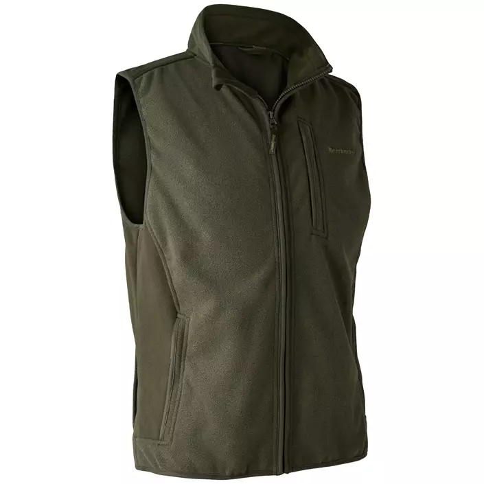 Deerhunter Gamekeeper fleece vest, Graphite green melange, large image number 0