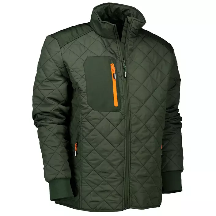 Ocean outdoor vattert jakke, Oliven, large image number 2
