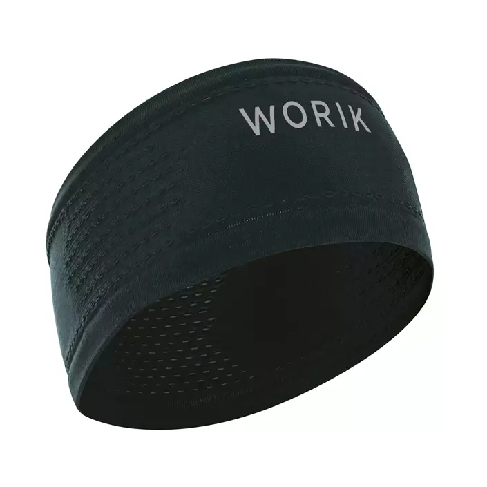 Worik headband, Black, Black, large image number 0
