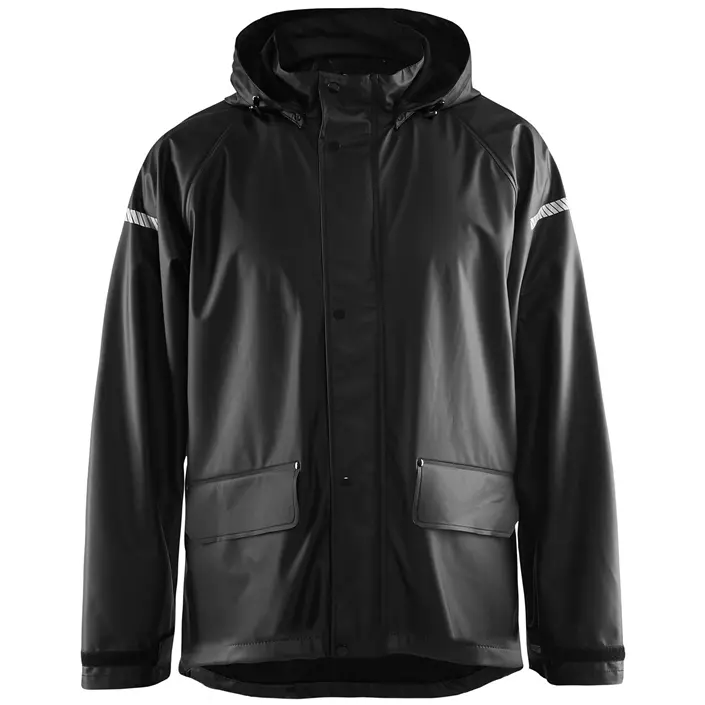 Blåkläder rain jacket Level 1, Black, large image number 0