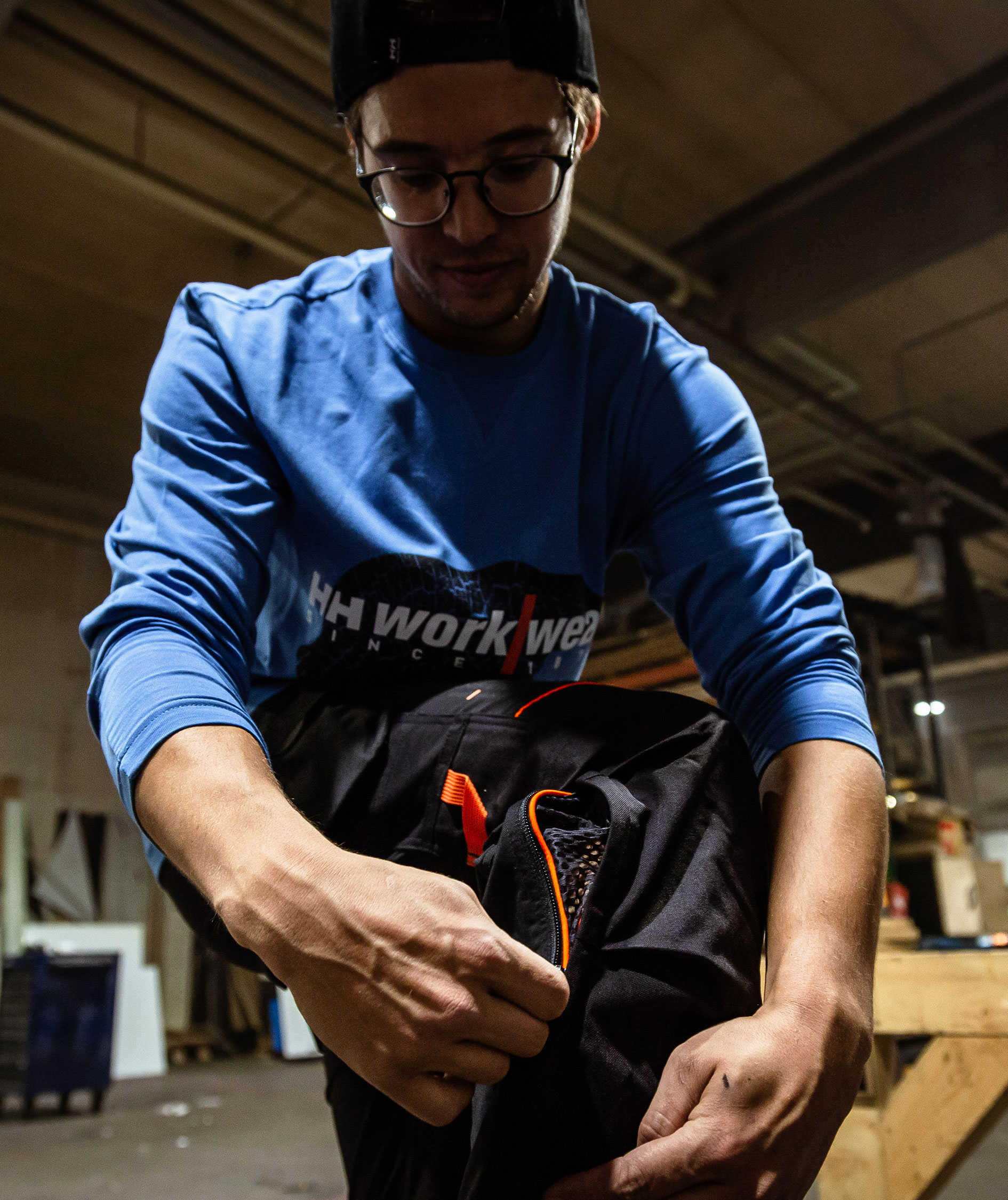 Helly Hansen Chelsea Evo. BRZ arbeidsbukse, Svart, large image number 4