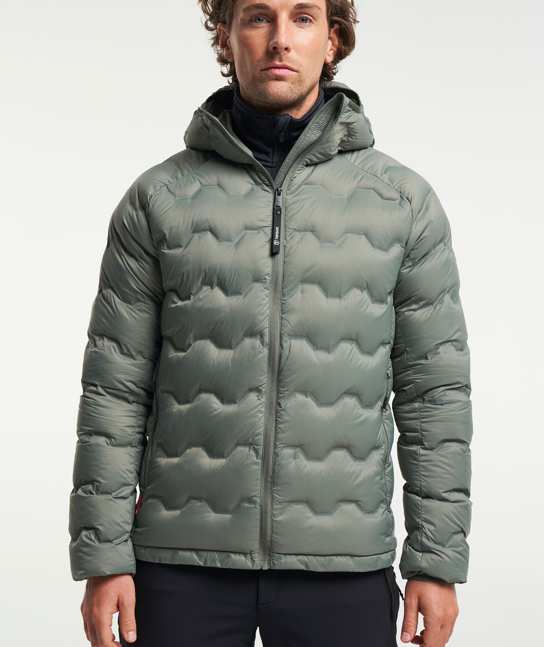 Tenson TXlite Shibui down jacket, Grey Green, large image number 7