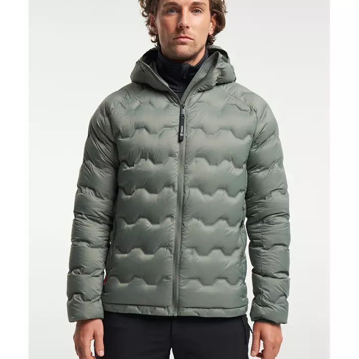 Tenson TXlite Shibui dunjakke, Grey Green, large image number 7