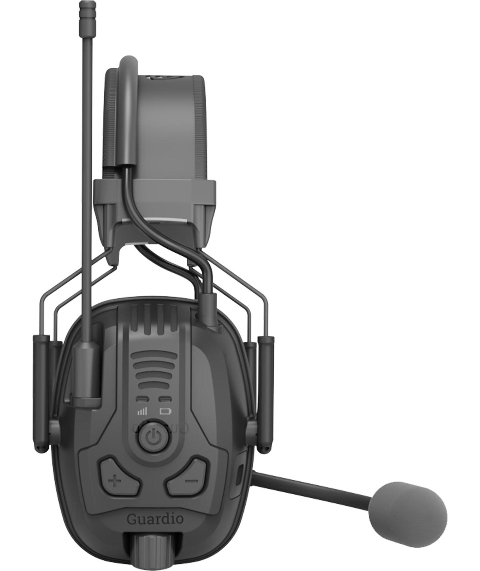 Guardio Freebird COM h&oslash;rev&aelig;rn, Sort, Sort, large image number 1