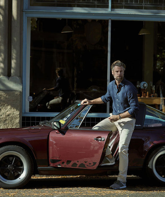 Cutter & Buck Summerland Modern fit linen shirt, Navy, large image number 4