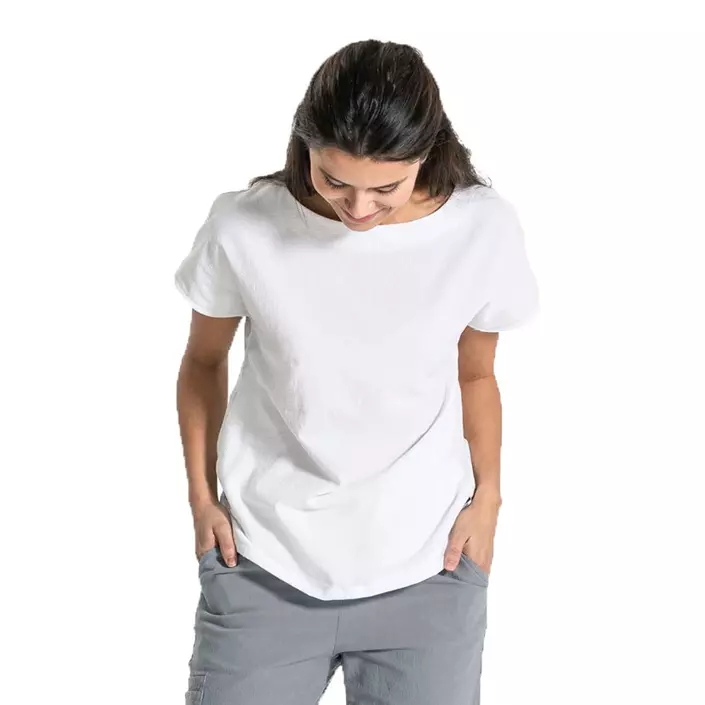 Hejco Bianca dame T-shirt, Hvid, large image number 3