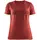 Blåkläder dame T-shirt, Brændt Rød, Brændt Rød, swatch