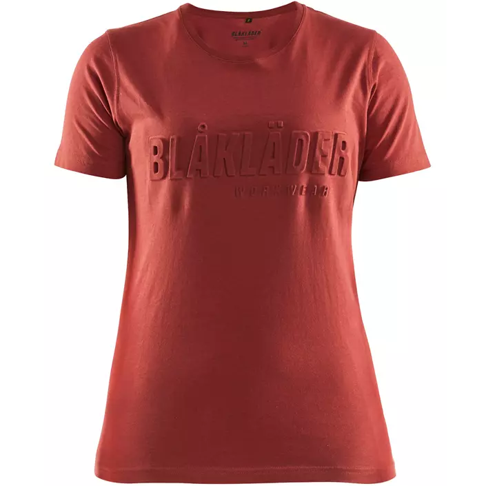 Blåkläder dame T-shirt, Brændt Rød, large image number 0