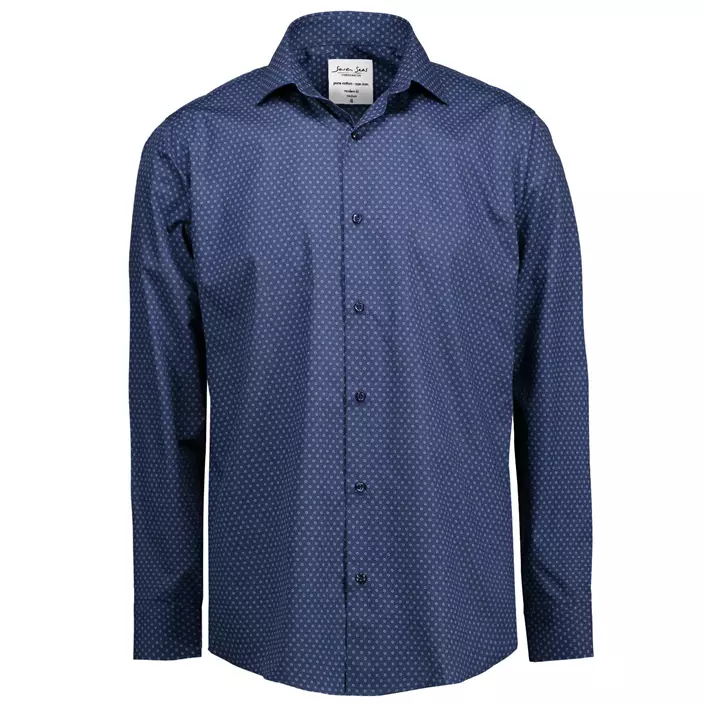 Seven Seas Virginia modern fit skjorte, Navy, large image number 0