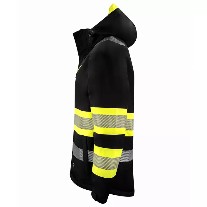 ProJob winter jacket 6446, Hi-vis Yellow/Black, large image number 3