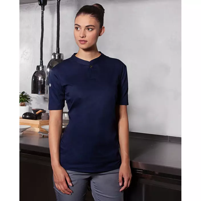 Karlowsky Performance women's polo shirt, Navy, large image number 1