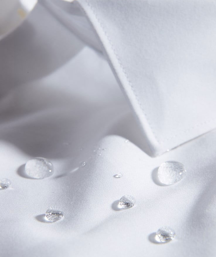 Lindbergh Technical Cover Modern fit Hemd, Wei&szlig;, large image number 4