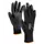 OX-ON Flexible Basic 1000 work gloves, Black, Black, swatch