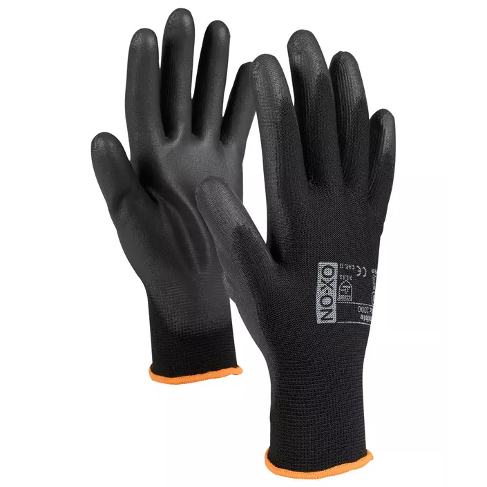 OX-ON Flexible Basic 1000 work gloves, Black, large image number 0