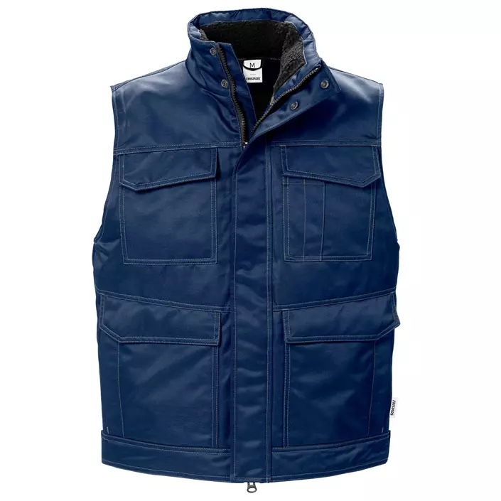 Fristads winter vest 5050, Marine Blue, large image number 0