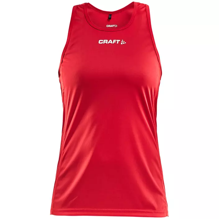 Craft Rush women’s singlet, Bright red, large image number 0