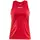 Craft Rush dame tank top, Bright red, Bright red, swatch